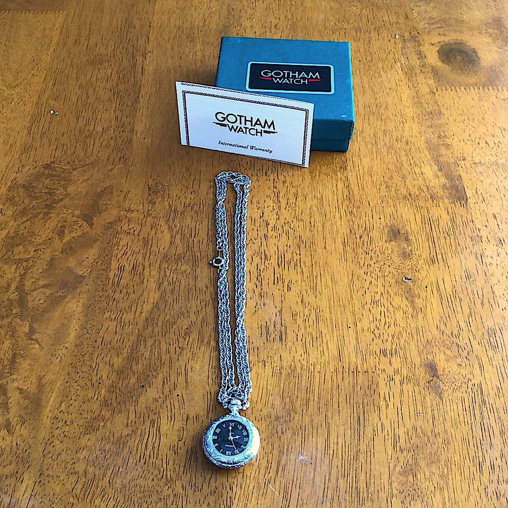 Gotham watch pendant